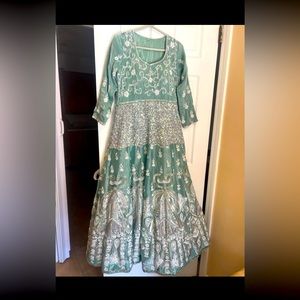 Indian Reception Dress (Lengha, Lehenga)